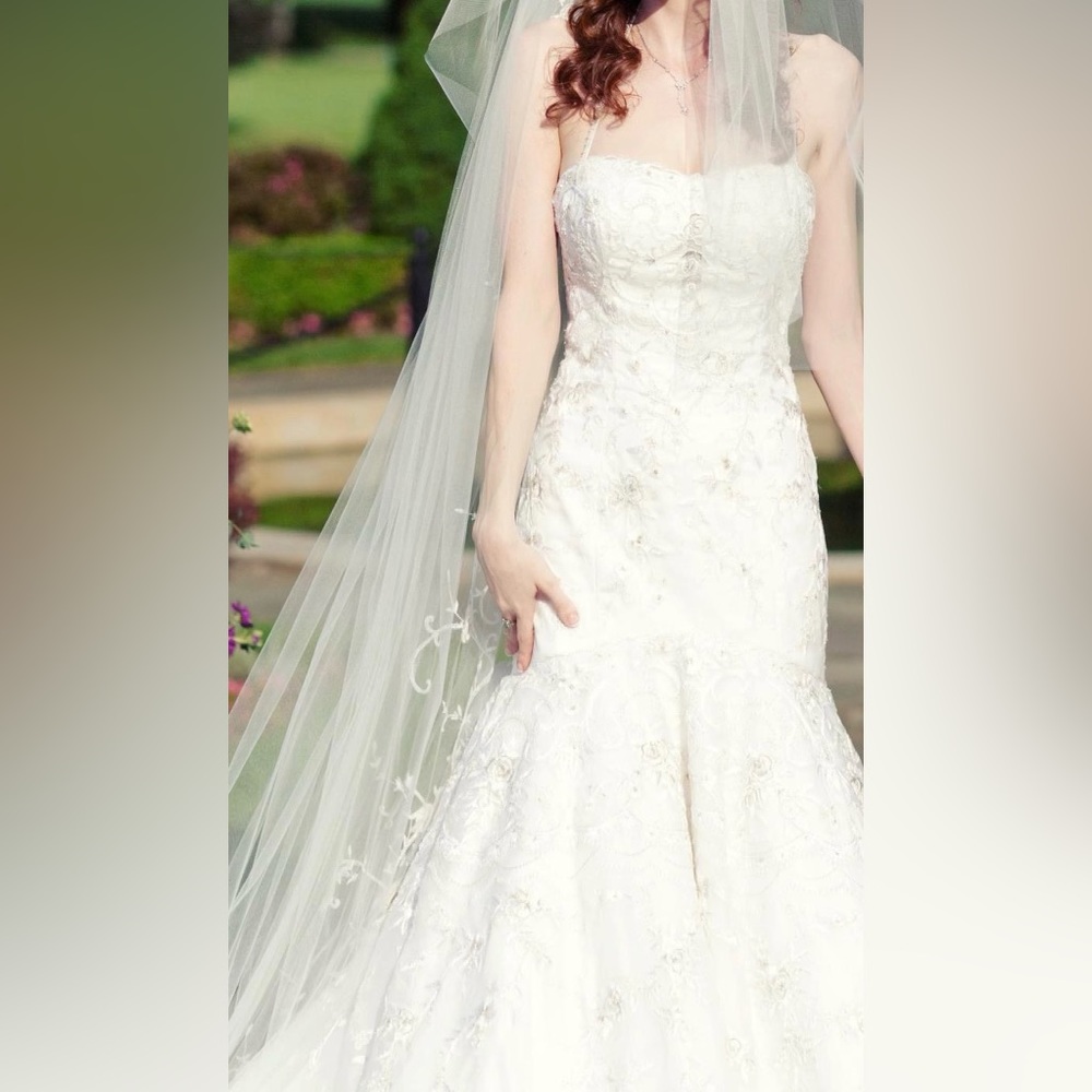 Lazaro Wedding Dress Sz XS/S - Featured on TLC’s Say Yes to the Dress